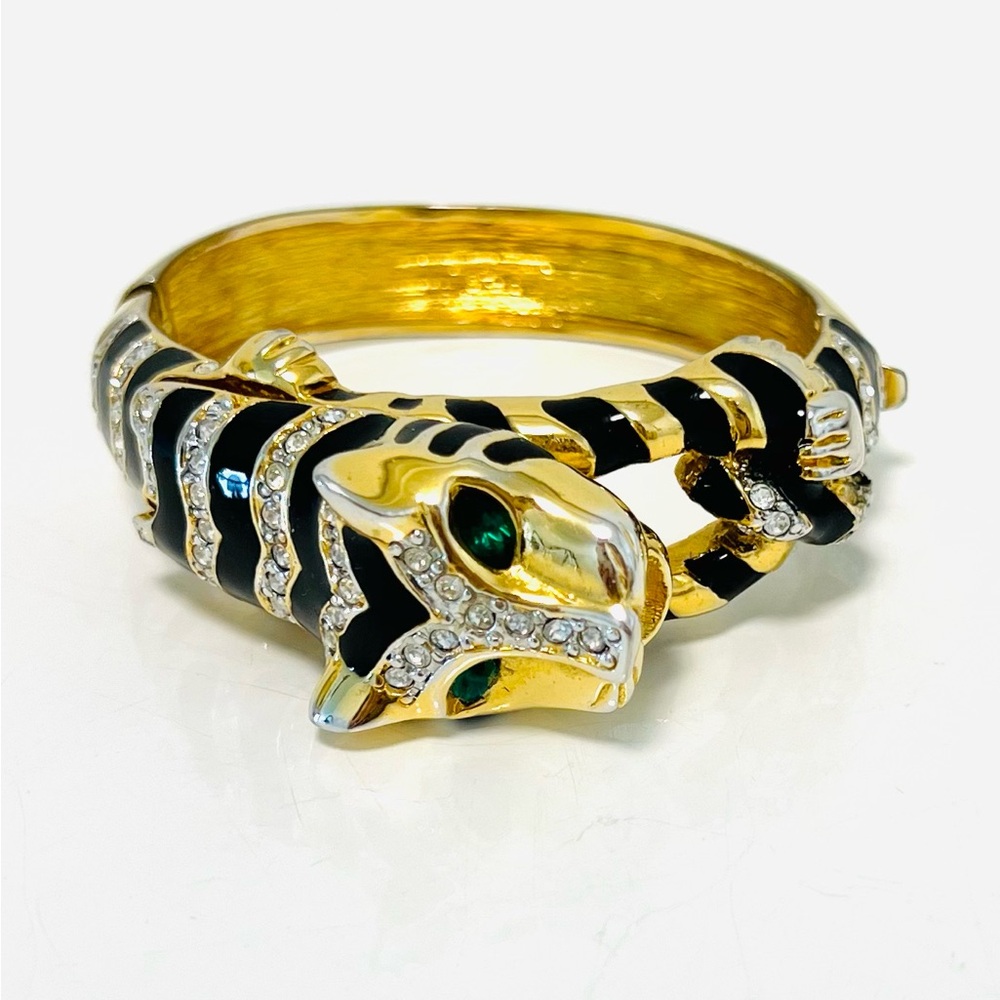 Vintage Panther Cuff Bracelet